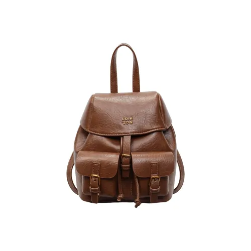 ARTEC ПУ (полиуретан) Рюкзак Стандартный Унисекс Коричневый Кофейный Черный