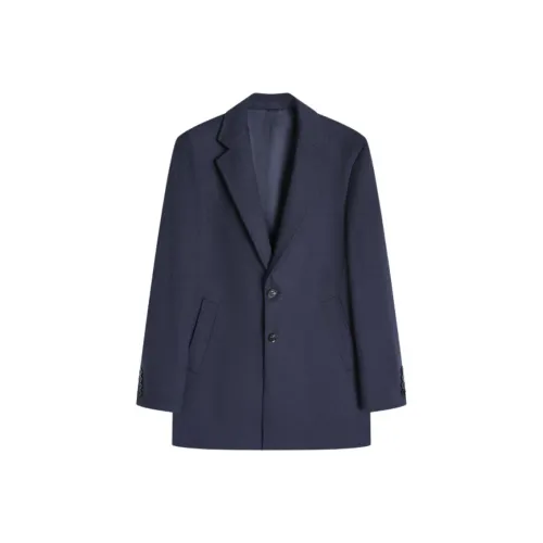 K BOXING Темный Павлиний зеленый Мужское пальто