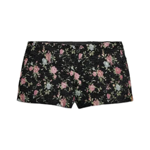 ZARA Черные Повседневные Шорты для Женщин