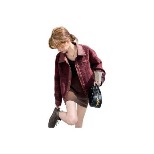 VINMUK Анкора Red Женское Короткое Пальто