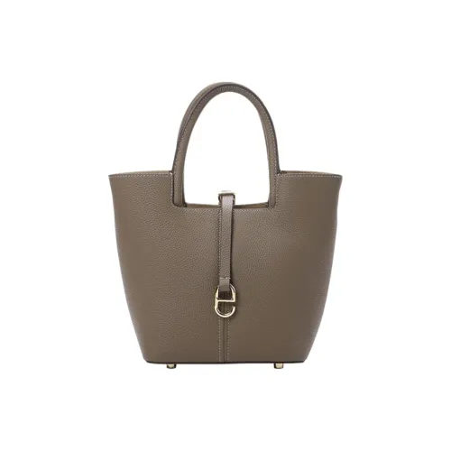 SADI Подлинная коровья кожа Одно плечо Портативная сумка Средний Женский Черный Слон Серый Белый Печенье