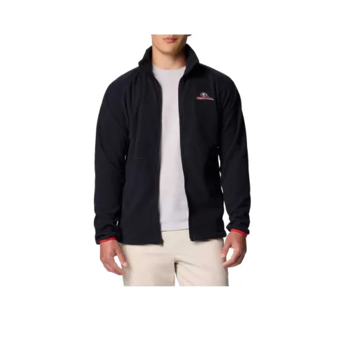 Columbia Черный Ярко-Красный Мужские Куртки