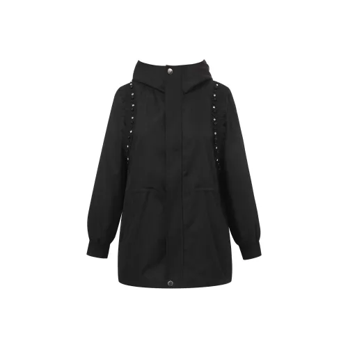 MSSHE Женская тренч-куртка