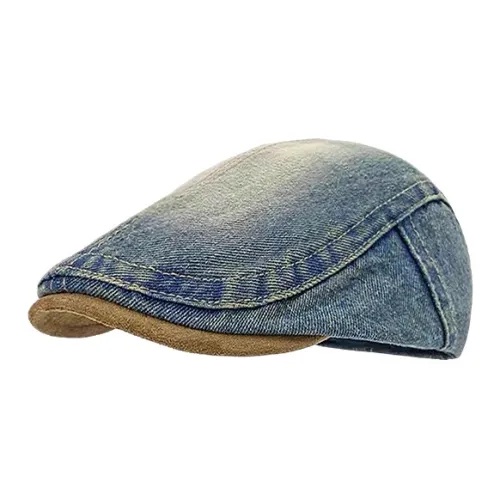 EQUIPMENTELEGANT Деним + Полиэстер Береты Женские