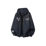 Темно-синий с флисовой подкладкой