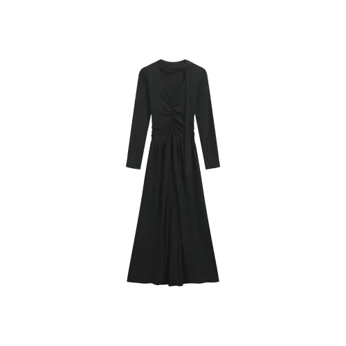 COVER TIME Длинное платье с длинными рукавами женское