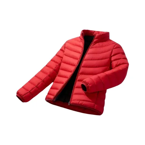 CHERICOM Классический Красный Женский Пуховик