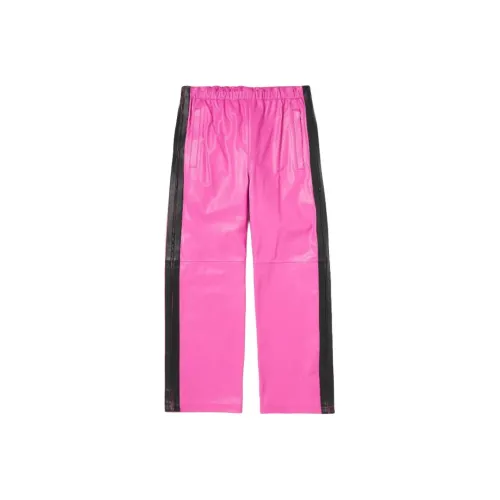 MARNI Розовые Мужские Кожаные Штаны