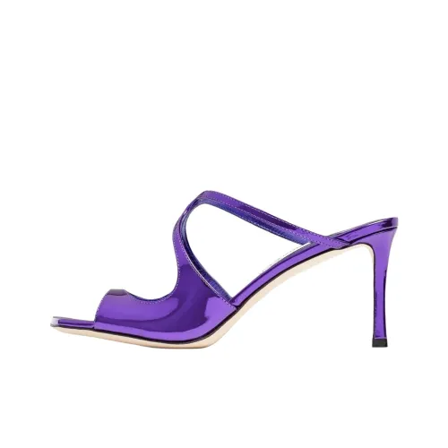 Jimmy Choo Anise Слипоны Женские Фиолетовые