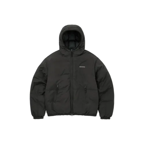 Thisisneverthat FW25 Промытый Down Puffer Куртка Черный Пуховик Унисекс