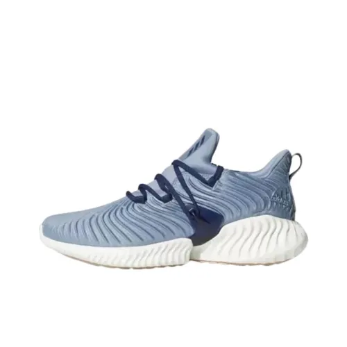 Adidas Alphabounce Instinct Повседневные Беговые Кроссовки Мужские Синие