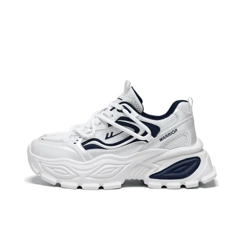 Warrior Высота Увеличивающая Устойчивый к Износу Легкий And Дышащий Низкий Топ Кроссовки с Толстой Подошвой Унисекс