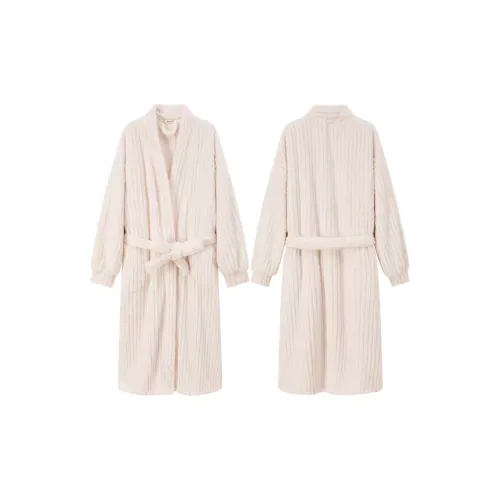WANANNI Абрикос Женские Банные халаты