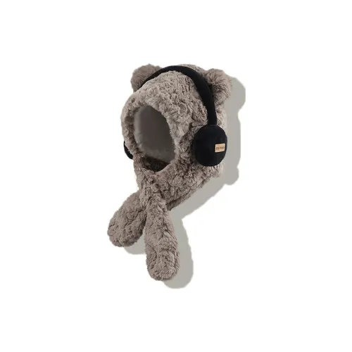 YOUWEI Полиэстер Fashion Versatile Креативный Шапка-ушанка Пуловер с капюшоном и плюшевые шапки Унисекс