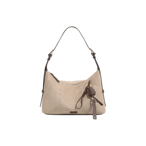 MINLUBAOLUO Сумка через плечо из синтетической кожи женская песочного цвета