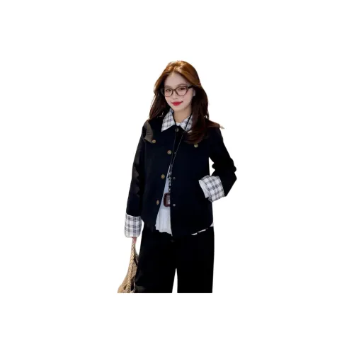 The Temptation Of The Muse Cropped Coat Women's