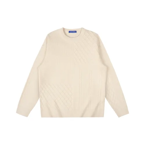 FAIRWHALE Экрю Мужские Свитера