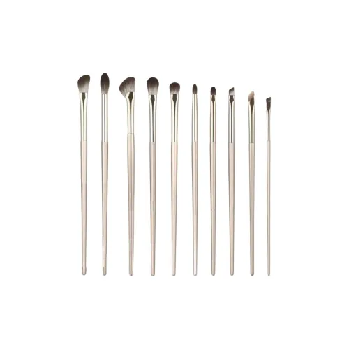 Geanno Глаза 10 шт Набор Щетка для теней для век Тени для носа Смешанный Консилер Щетка Новичок Мягкий Волосы Кисть для макияжа Портативный