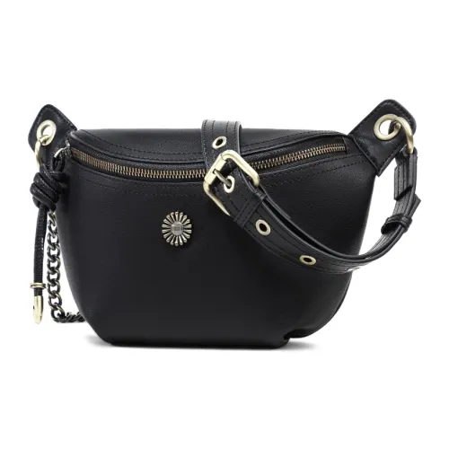 MILLIE'S Сумка через плечо из коровьей кожи стандартная женская черная