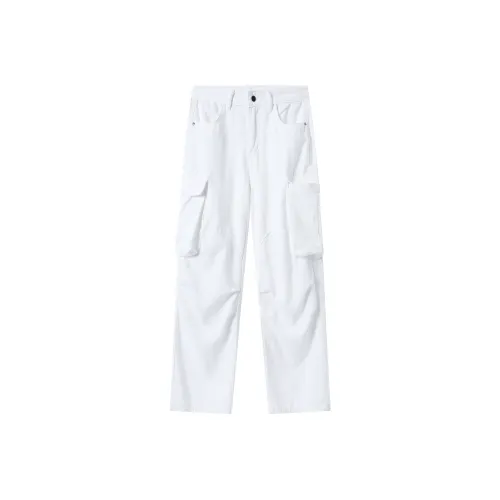 HATCHESSEL K66 Белый Мужской Джинсы