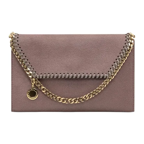 Stella McCartney Falabella Полиэстер Сумка через плечо Мини Женская Бежевая