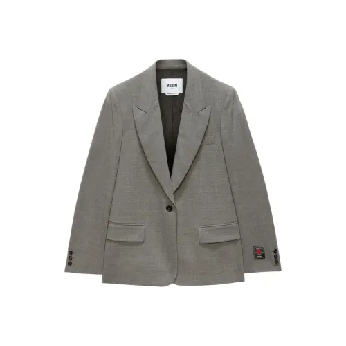 MSGM Серый Женские Деловые Костюмы