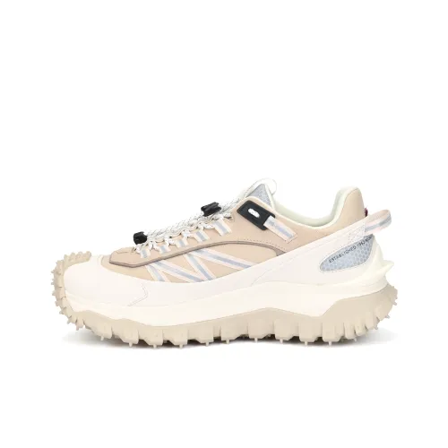 Moncler Низкий Топ Повседневная Обувь Мужская Экрю