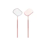 Квадрат розово-золотого цвета