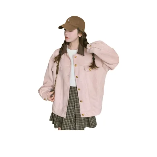 Amyway Розовые утепленные женские куртки