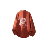 Оранжево-красный