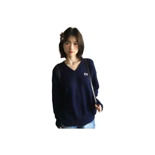 XIANSINIAO Темно-синий Премиум Женский Трикотаж