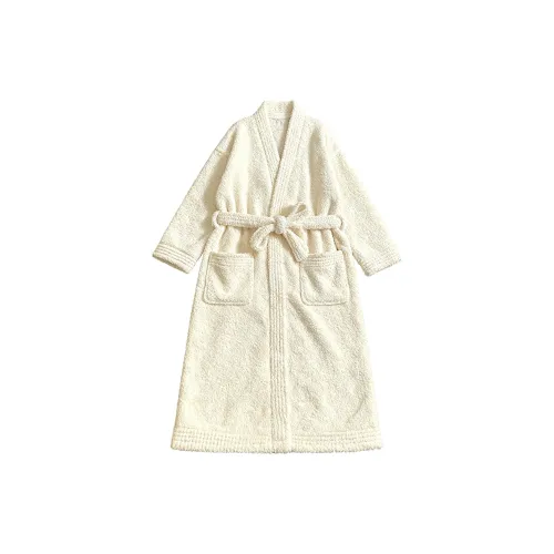 O'MESIK Экрю Женские Банные халаты