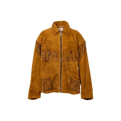 Kamiya 25FW Кисточка Замша Куртка Куртки Пальто Мужской