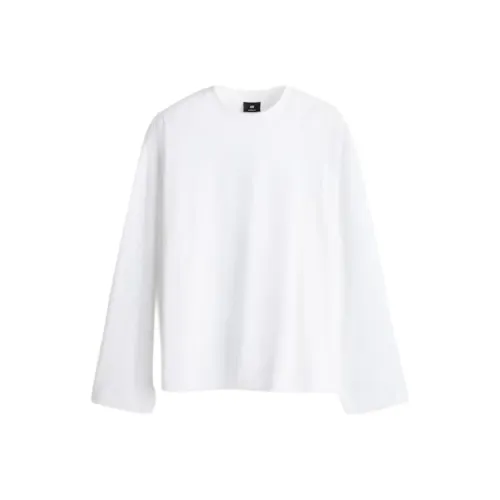 H M Белые Мужские T-рубашки