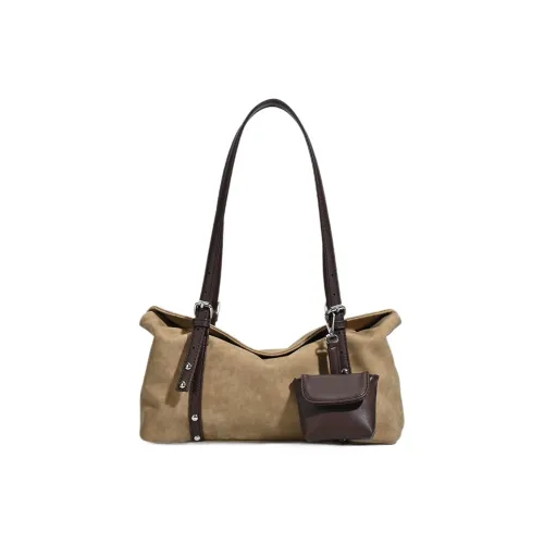 HAWA ПУ (полиуретан) Сумка через плечо Женская Кофейно-коричневая