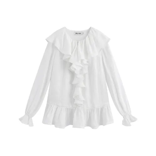 Marc Moore Белые Женские Рубашки