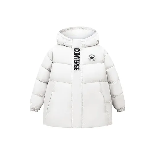 Конверс Перьевой Белый Kids Утеплённые Куртки