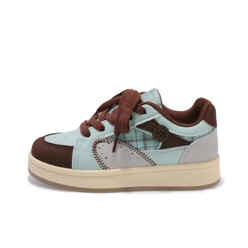 SNXR Амортизация Износостойкий Низкий Топ Повседневная Обувь Женская Зеленая Коричневая