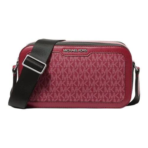 MICHAEL KORS Cooper Покрытый холст Сумка через плечо Стандартная Мужская Вишня