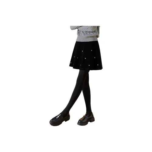 TOUCH Повседневные короткие юбки Женские Черный