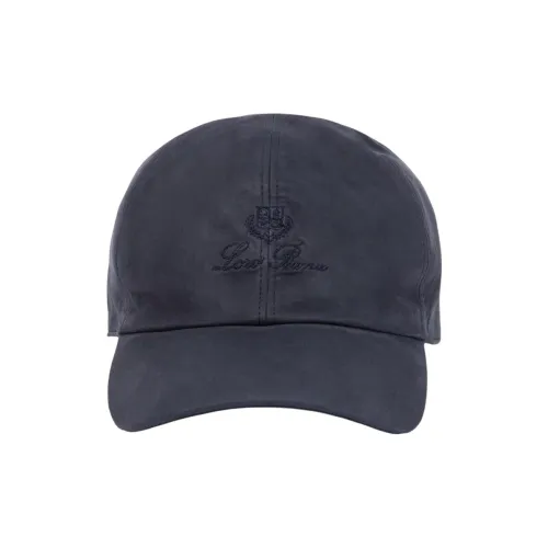 Loro Piana Овчина Кепки Мужские Темно-синие