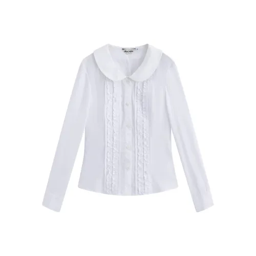 Marc Moore Белые Женские Рубашки
