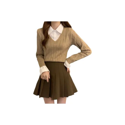 ZVJH Женская трикотажная одежда