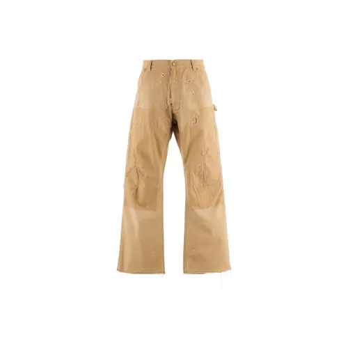 SAINT Mxxxxx FW25 Двойное колено Брюки Джинсы Унисекс