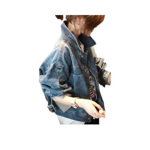 VINMUK Синий Женский Короткий Пальто