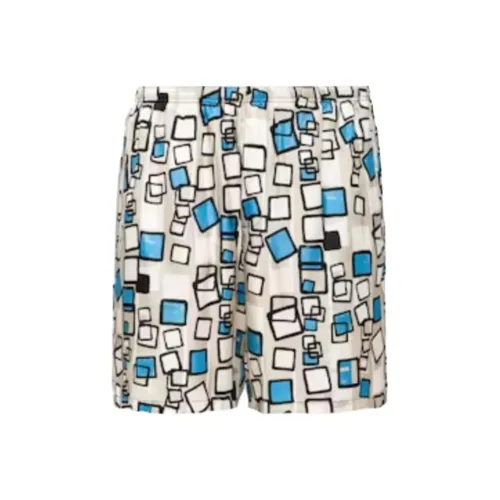 PRADA Пляжные шорты Мужские Многоцветные
