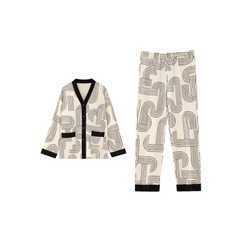 Floating Light Islands Пижамный комплект для женщин