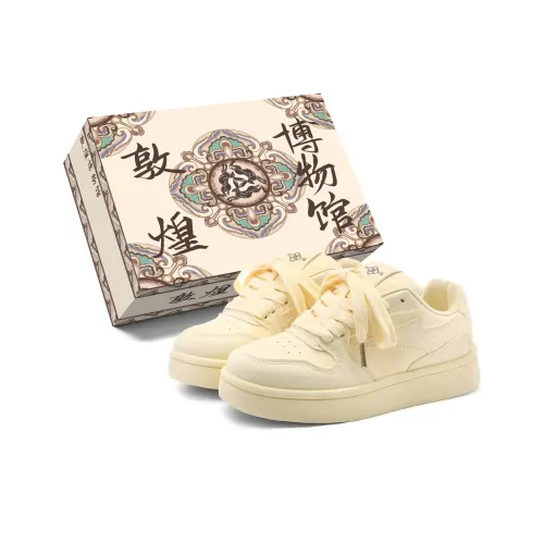 Dunhuang Museum Баланс Устойчивый к истиранию Противоскользящий Низкий Топ Скейтборд Кроссовки Унисекс