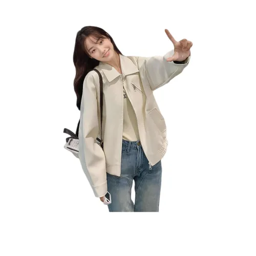 LADYXIEXIE Кожа Куртка Унисекс