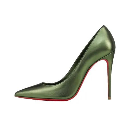 CL LUBOTING Узкий каблук Высокие каблуки 10 см Женские Зеленый